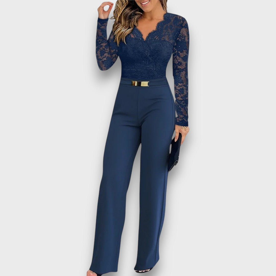Jolie – Elegant Lace Jumpsuit