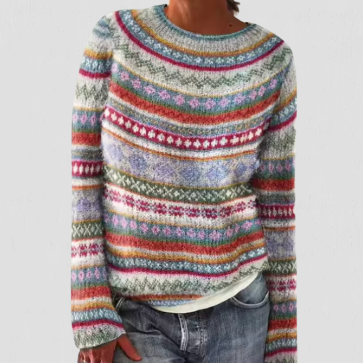 Carol | Heritage Nordic Knit Sweater