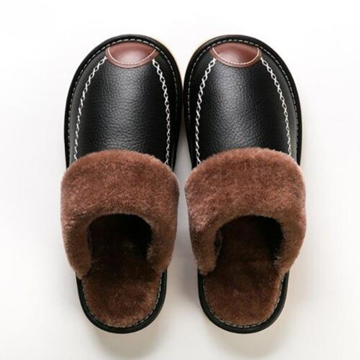 Franklin | Leather Thermal Slippers
