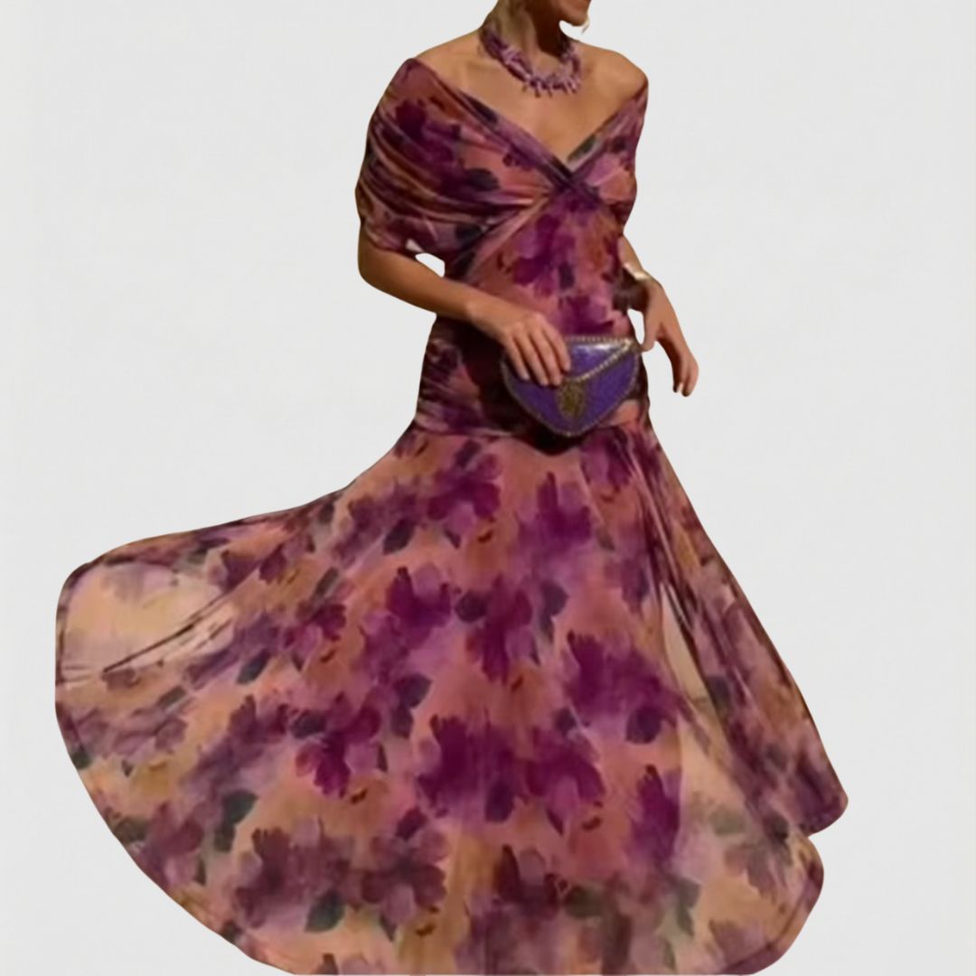 Eloria | Elegant Floral Dress