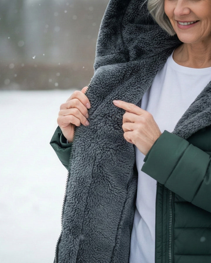 Donna™| Fleece Lined Puffer Coat