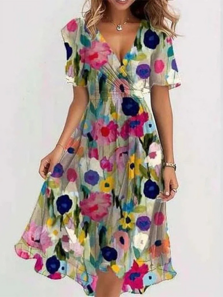 Melanie | Summer Dress With Belly Cover