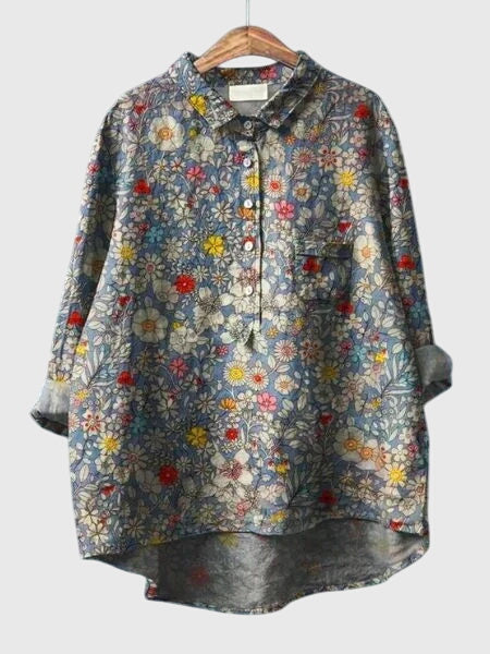 Valeria™ - Floral Print Blouse