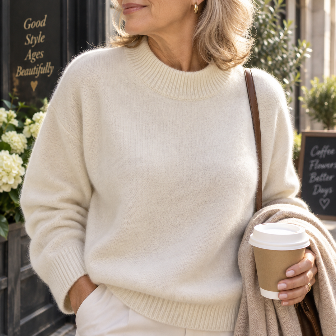 Bellamy | Cashmere-Blend Mock Neck Sweater