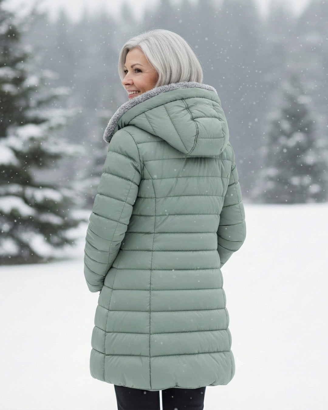 Donna™| Fleece Lined Puffer Coat