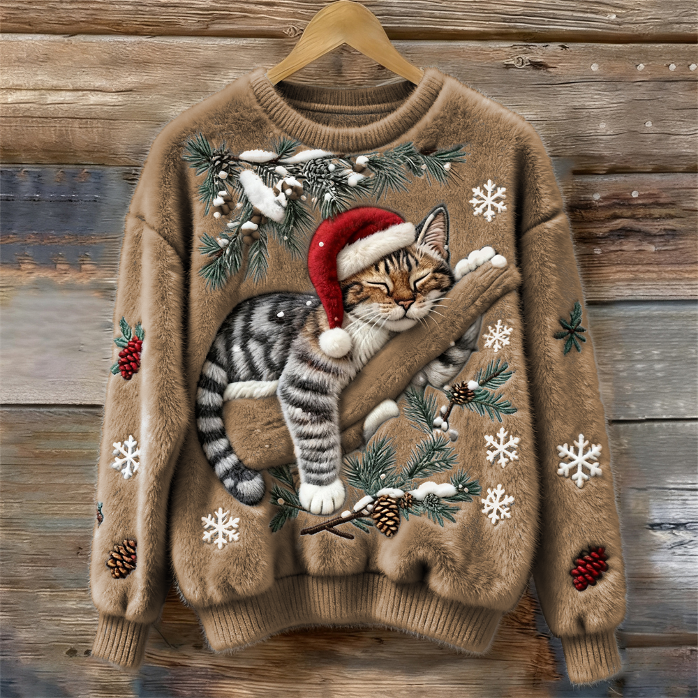 Sophia | Christmas sweater with a soft texture