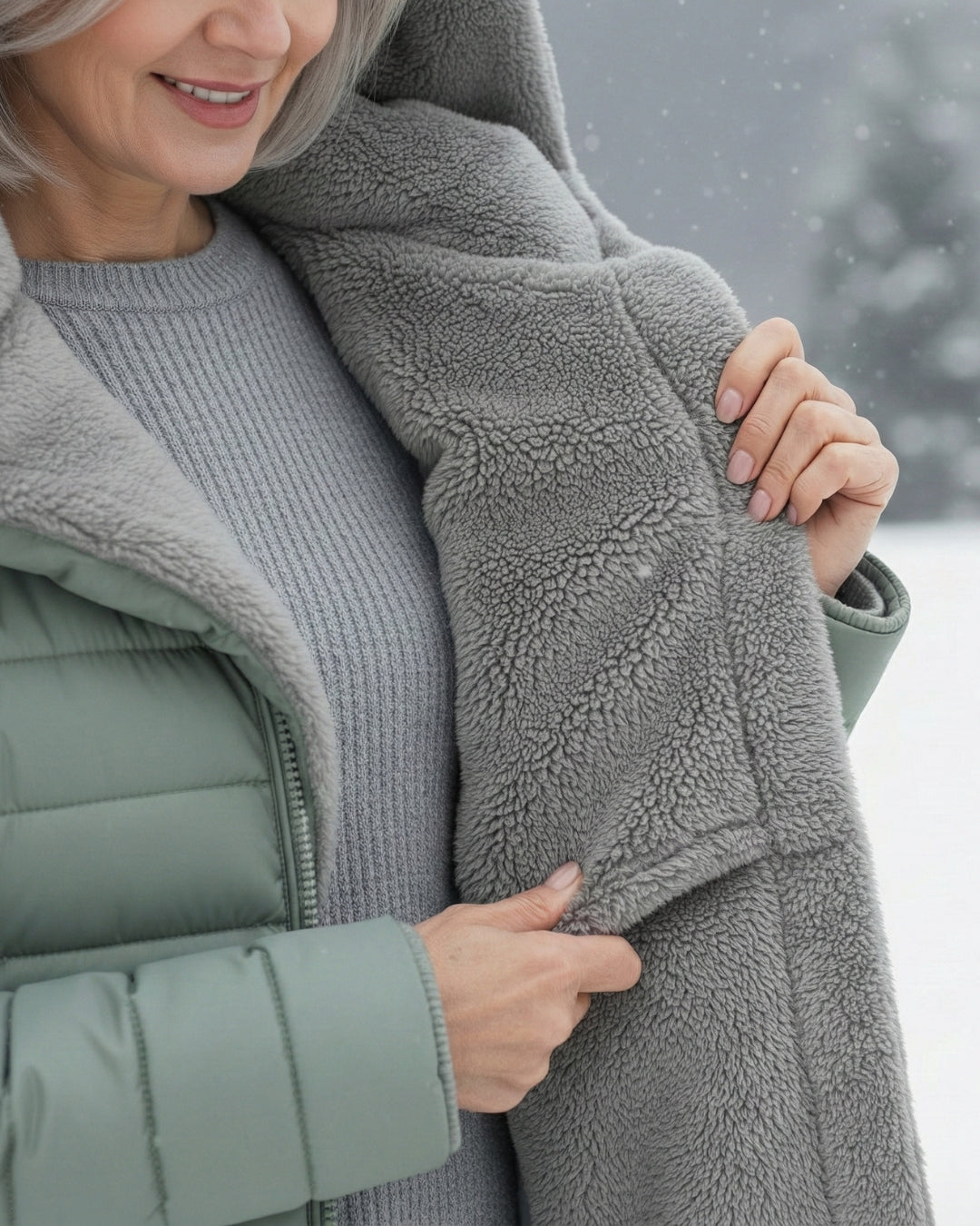 Donna™| Fleece Lined Puffer Coat