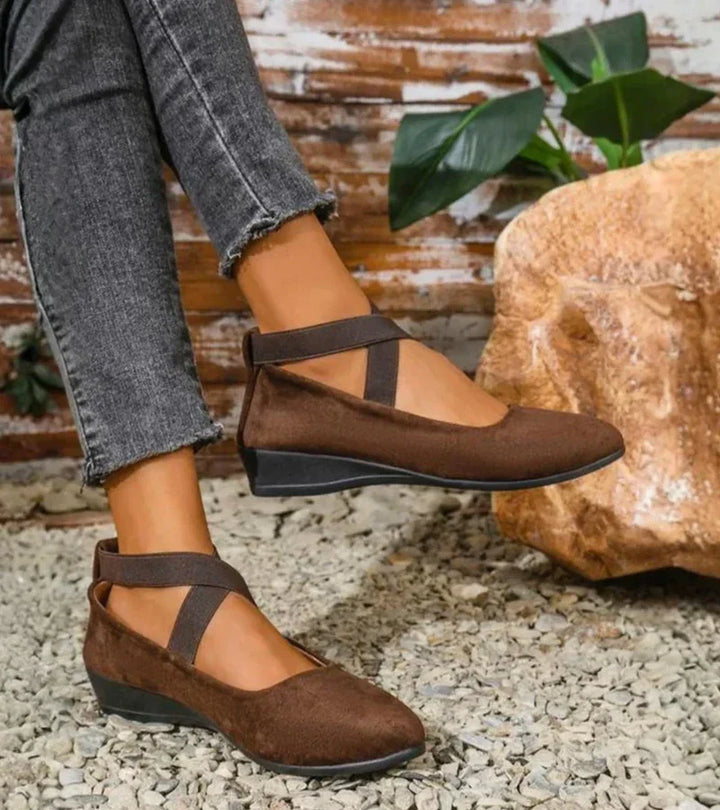 Kendra - Closed Wedge Ballerinas