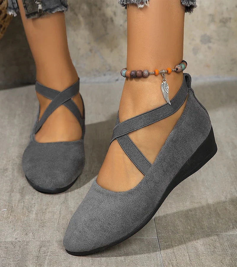 Kendra - Closed Wedge Ballerinas