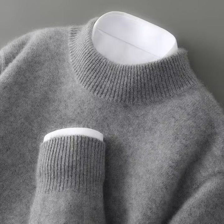 Bellamy | Cashmere-Blend Mock Neck Sweater