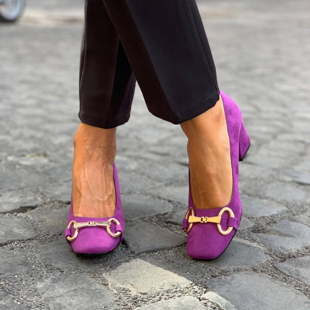 Brinley™ | Gold Accent Pumps