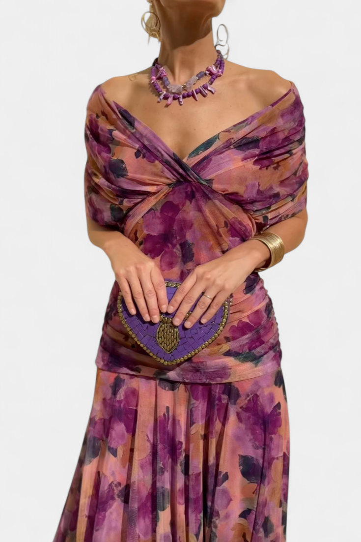 Eloria | Elegant Floral Dress