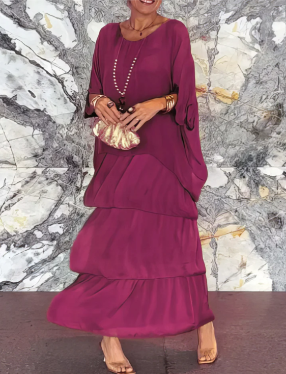 Catrina | Elegant Flowing Maxi Dress