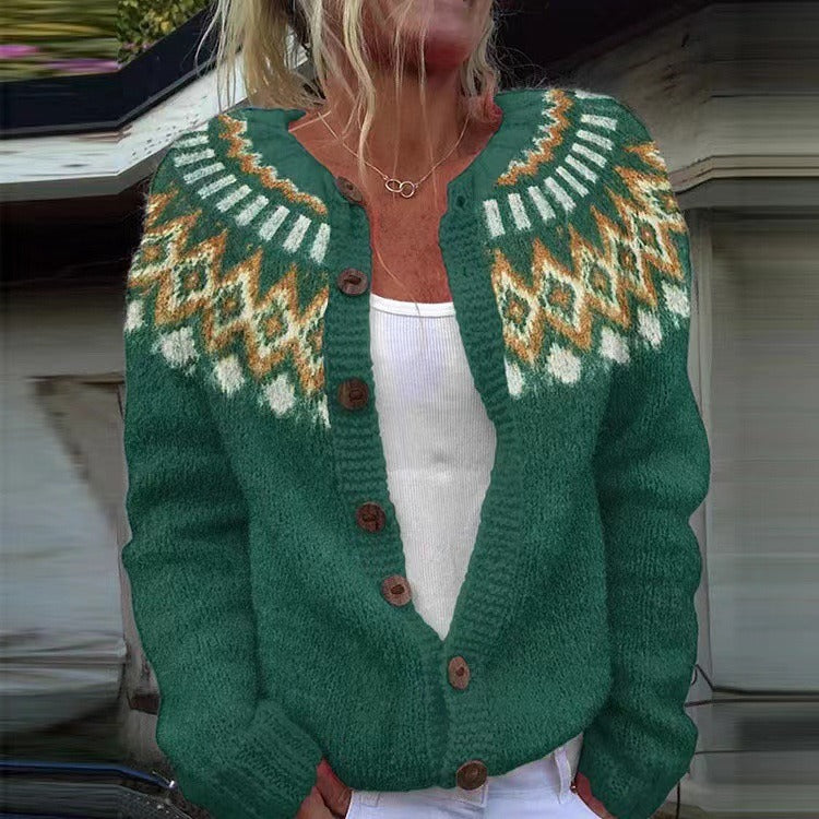 Natalia Cozy Vintage Cardigan