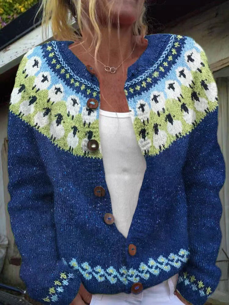 Sophie Cozy Vintage Cardigan