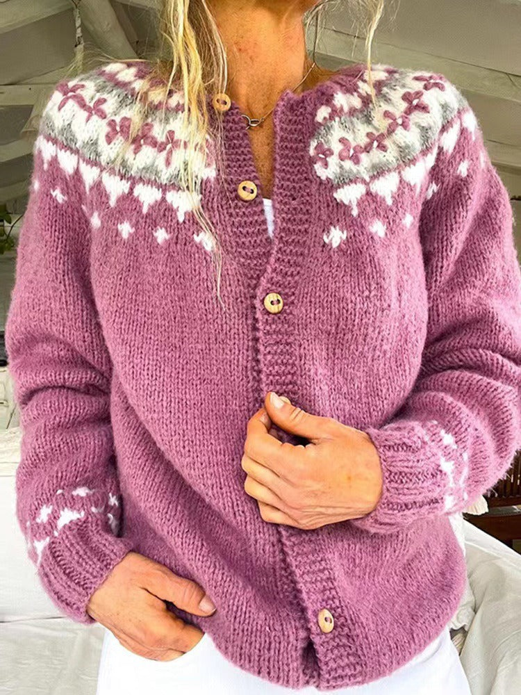 Maya Cozy Vintage Cardigan