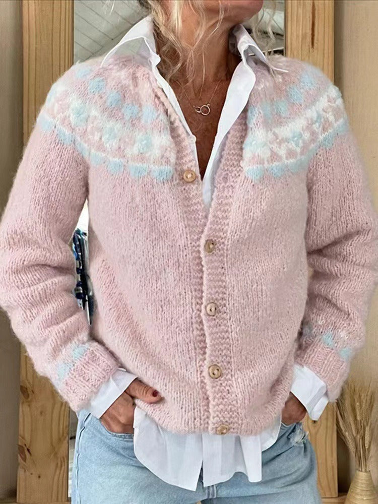 Sarah Cozy Vintage Cardigan