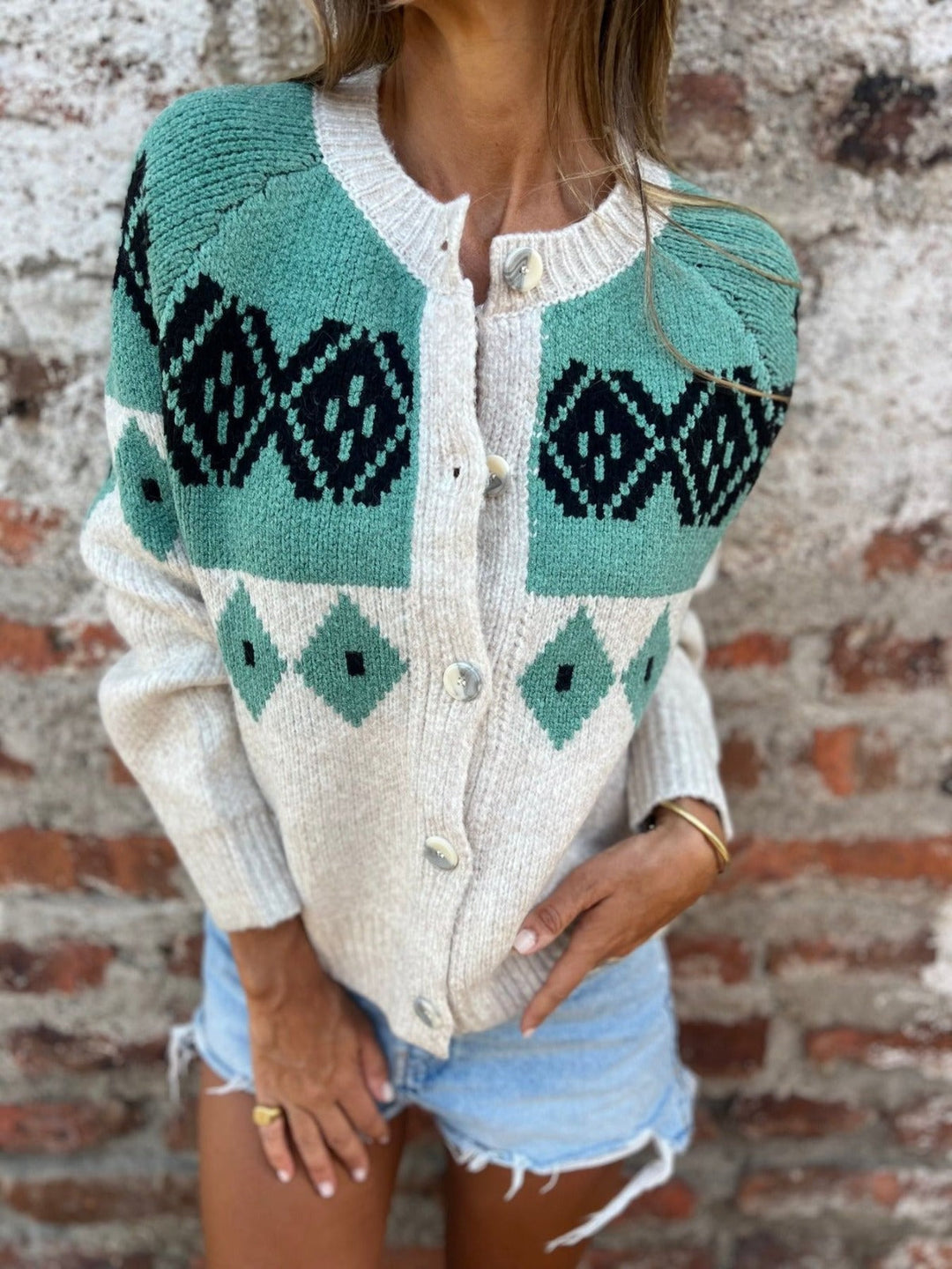 Allison Cozy Vintage Cardigan