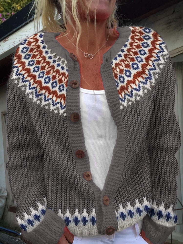 Gabriella Cozy Vintage Cardigan