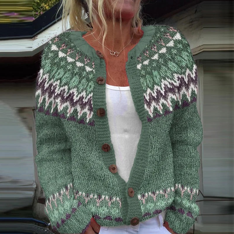 Delilah Cozy Vintage Cardigan
