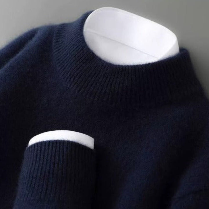 Bellamy | Cashmere-Blend Mock Neck Sweater