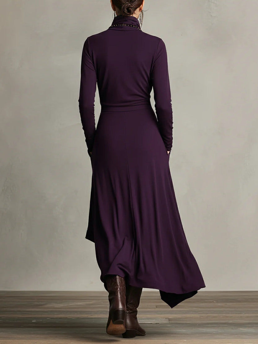 Patricia | Asymmetrical Tunic Maxi Dress