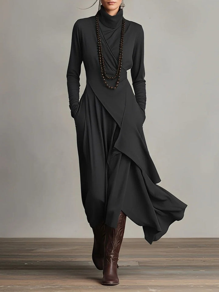 Patricia | Asymmetrical Tunic Maxi Dress