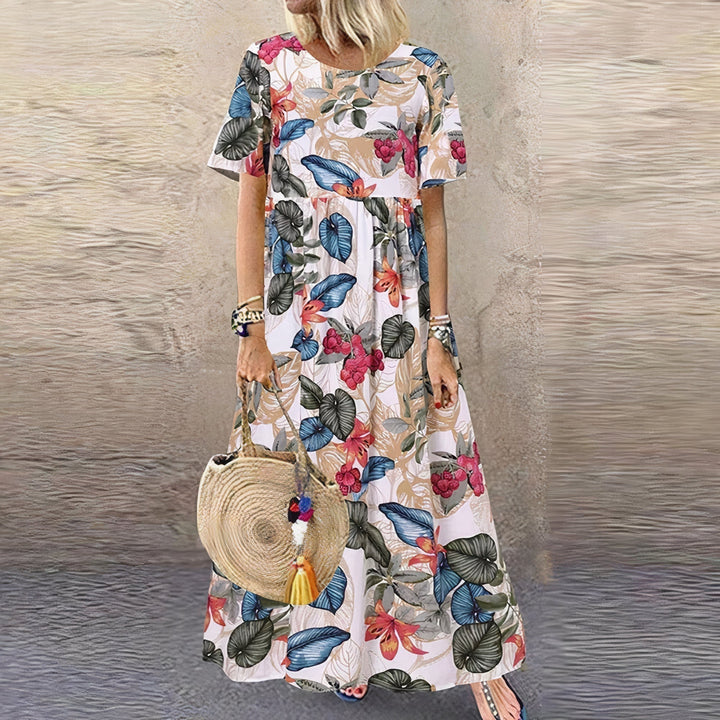 Lovi | Floral Flutter-Sleeve Midi