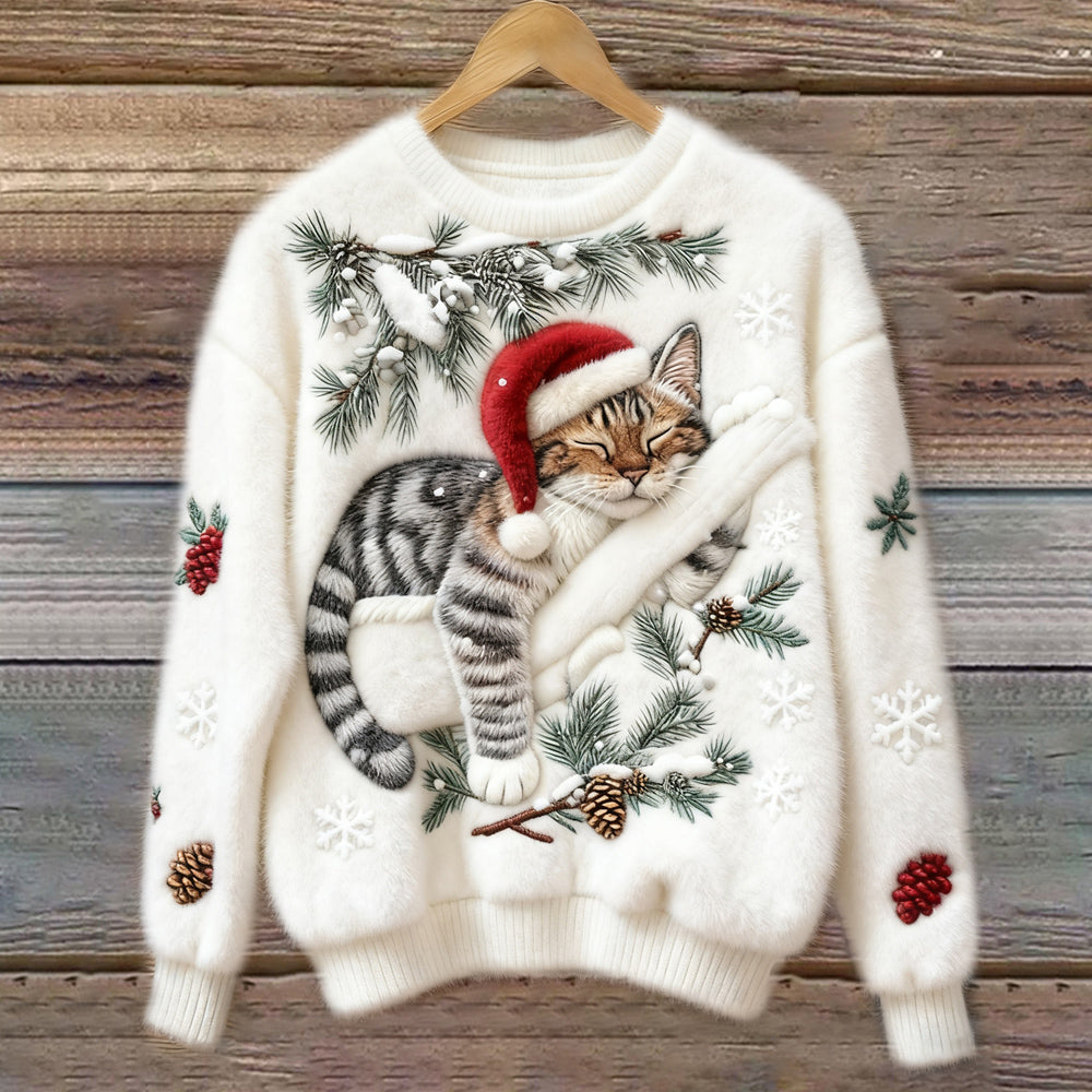 Sophia | Christmas sweater with a soft texture