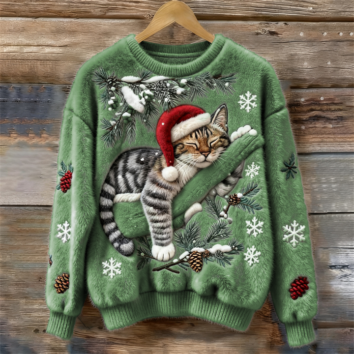 Sophia | Christmas sweater with a soft texture