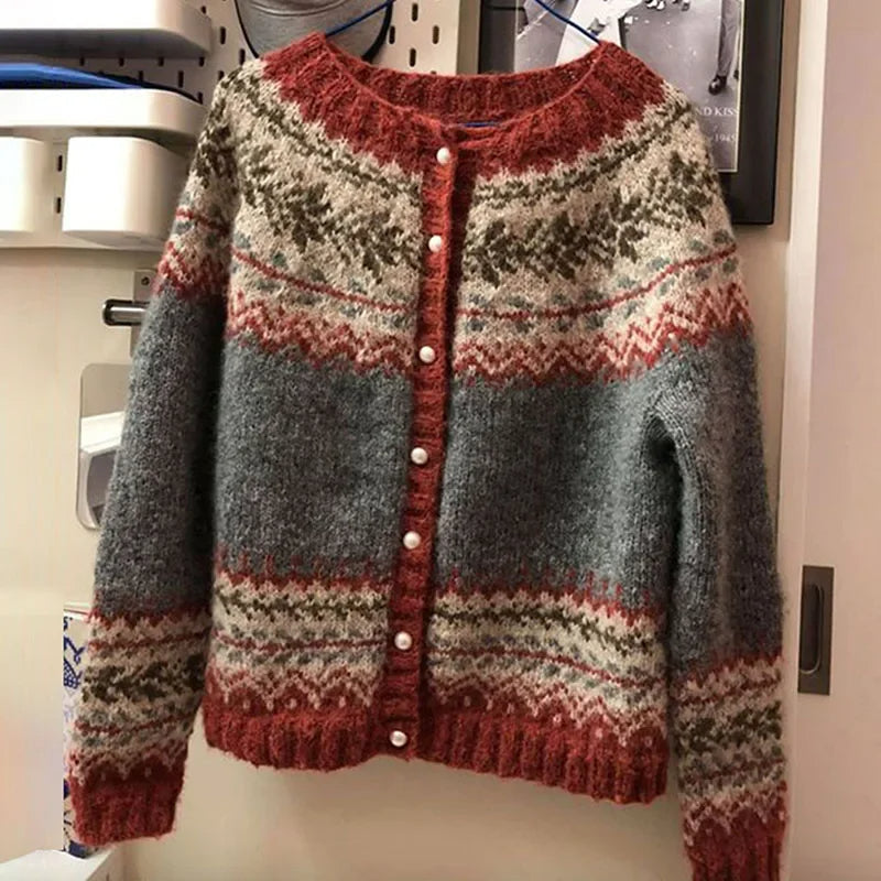 Atasha Cozy Vintage Cardigan