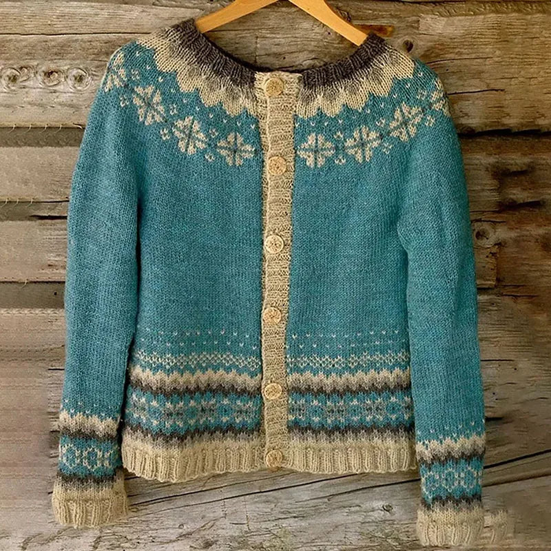 Allaira Cozy Vintage Cardigan