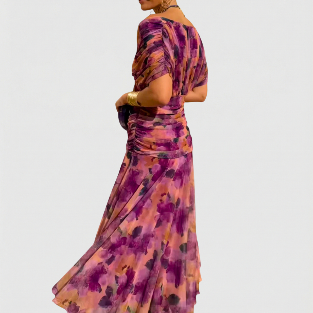 Eloria | Elegant Floral Dress