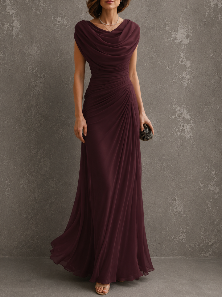 Jilliann Maxi Dress Burgundy