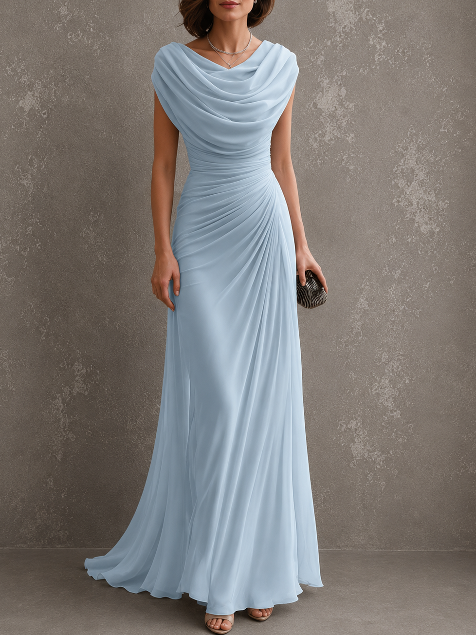 Jilliann Maxi Dress Light Blue