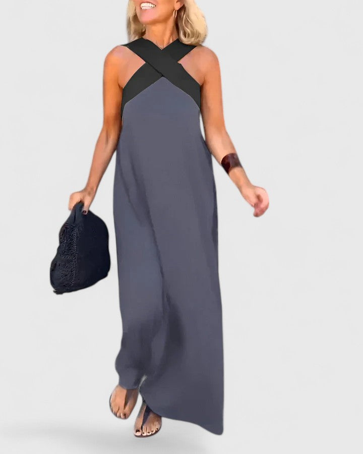 Evangeline™| Elegant Crossback Dress