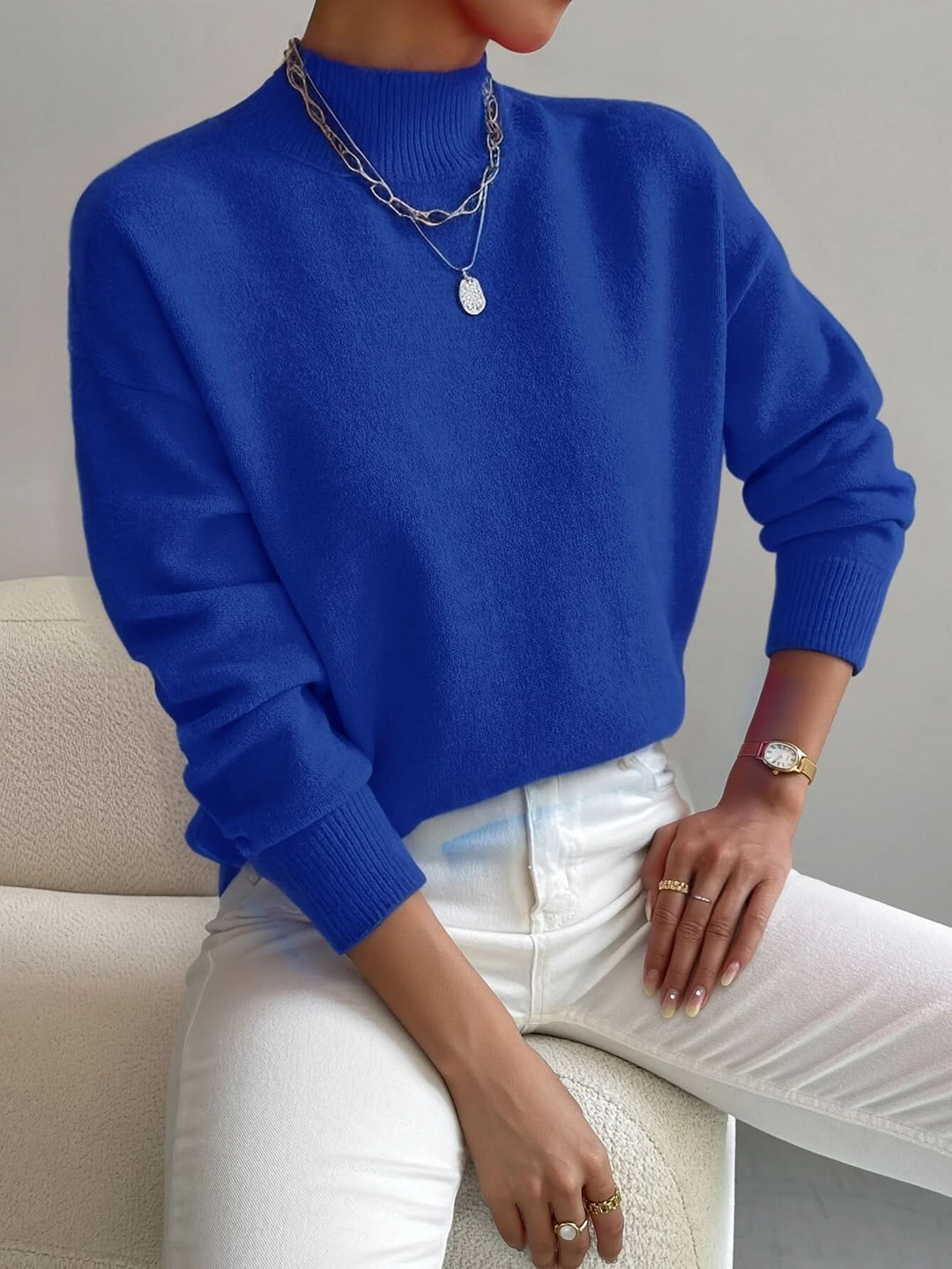 SABRINE ROLL NECK JUMPER